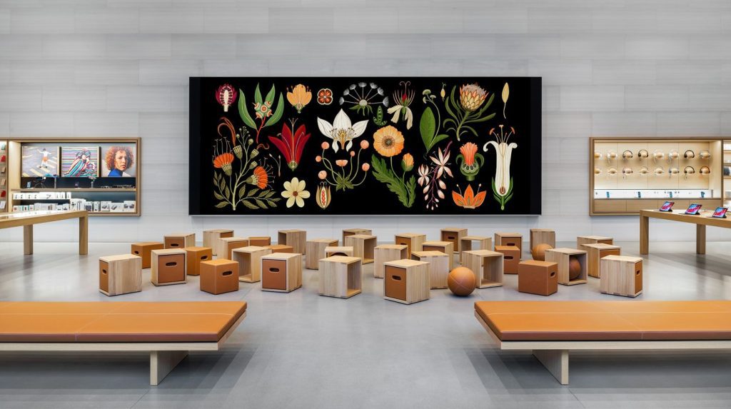 apple現場展示
