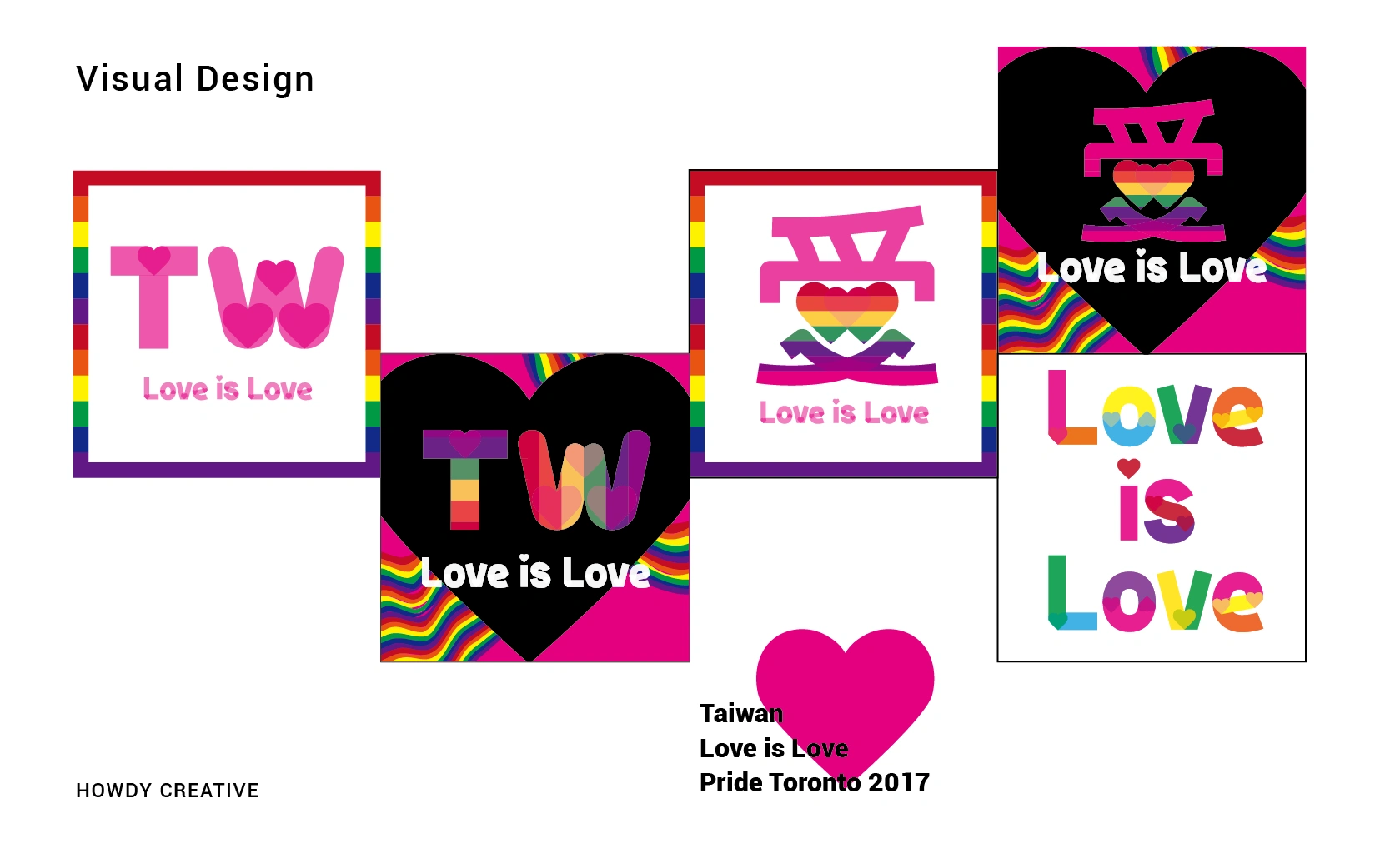 Taiwan TO Pride Toronto 2017_Design同志遊行視覺設計