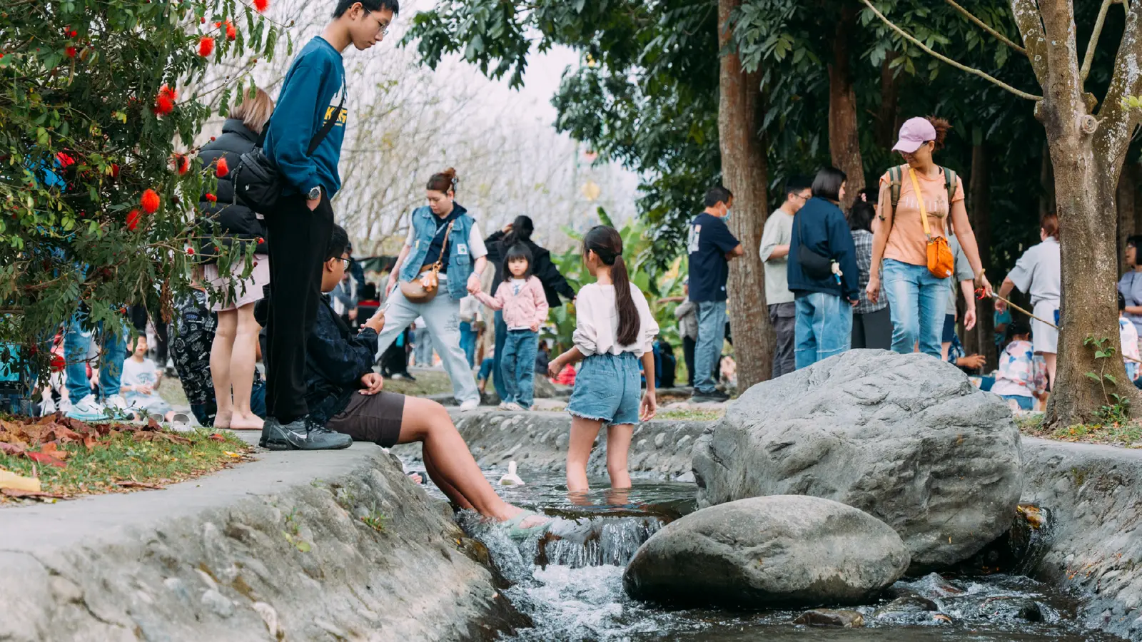 林後四林園區親子戲水體驗